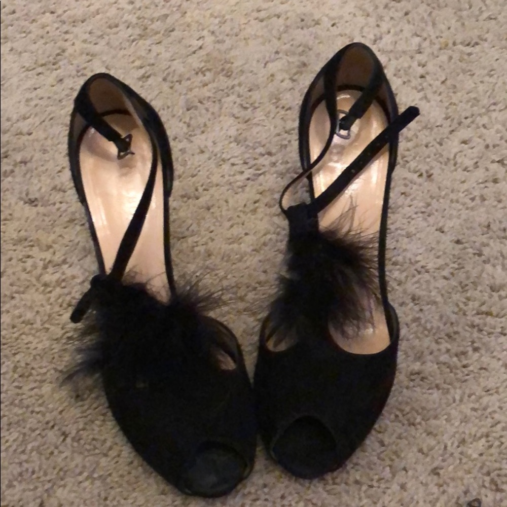 Talbot black heels.